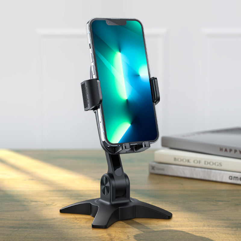 Acefast gravitacinis telefono laikiklis juodas (E10)