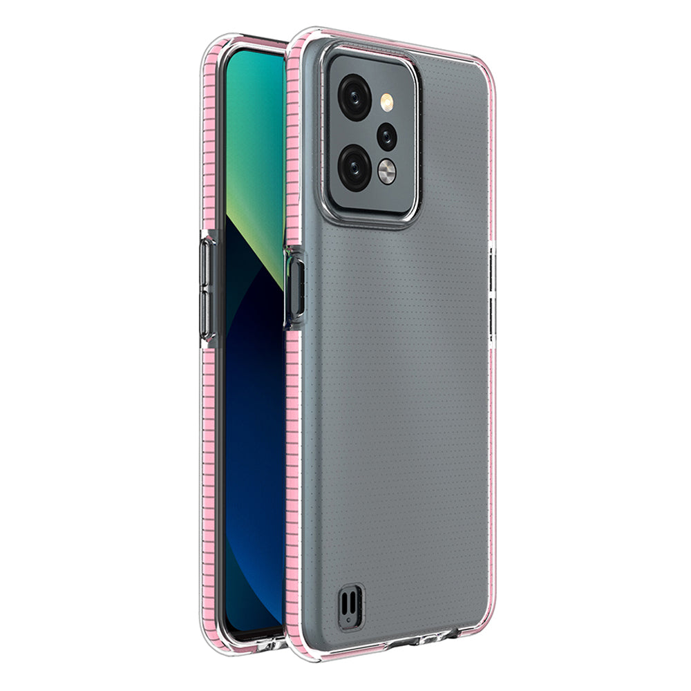 Skaidrus TPU dėklas Realme C31 – šviesiai rožinis -- Realme C31