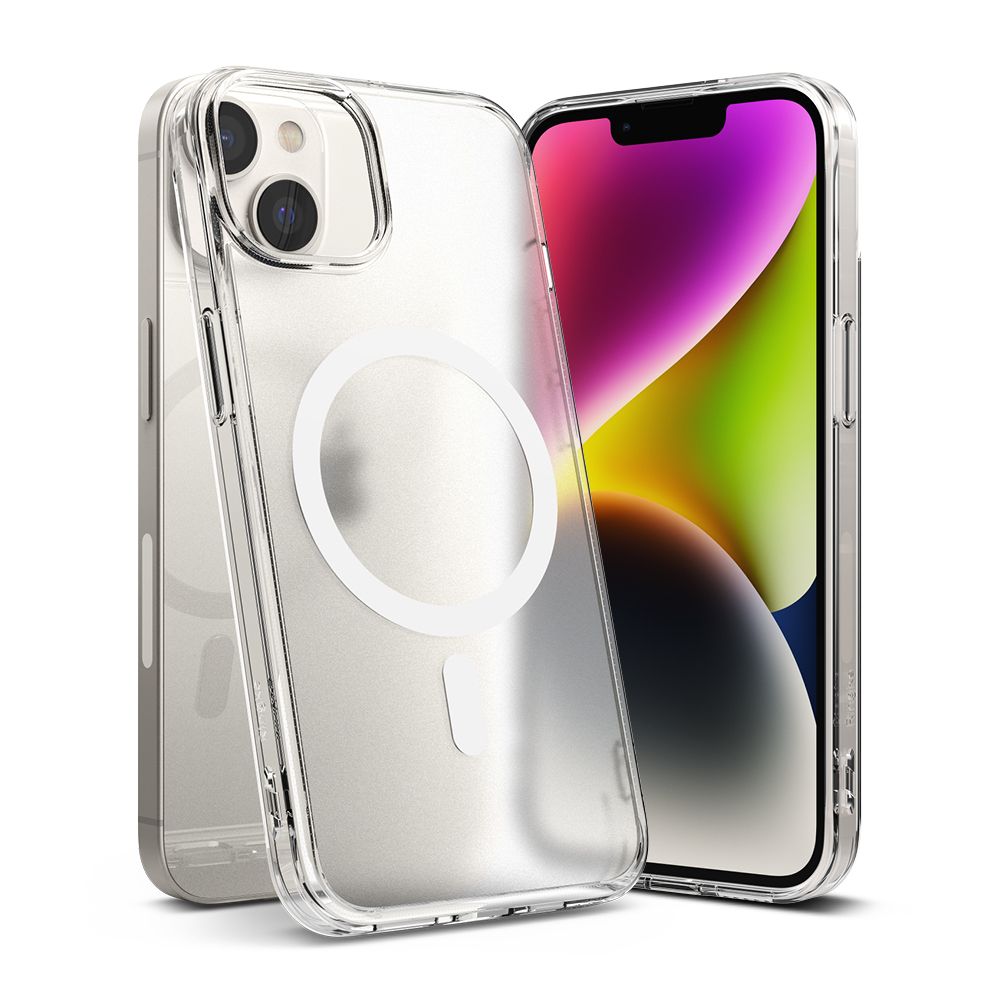 Ringke Fusion Magnetic MagSafe dėklas iPhone 14 Plus – skaidrus -- iPhone 14 Plus