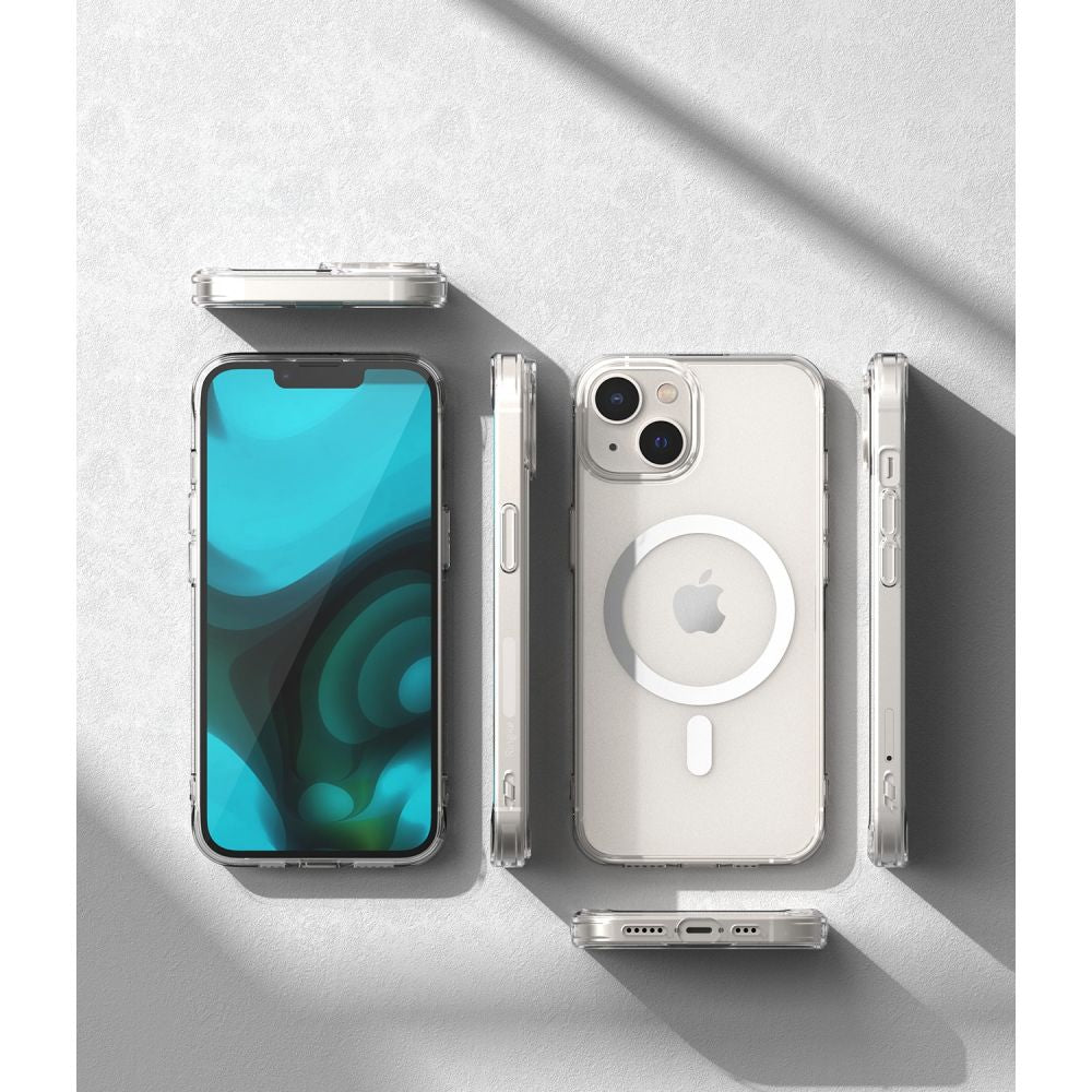 Ringke Fusion Magnetic MagSafe dėklas iPhone 14 Plus – skaidrus -- iPhone 14 Plus