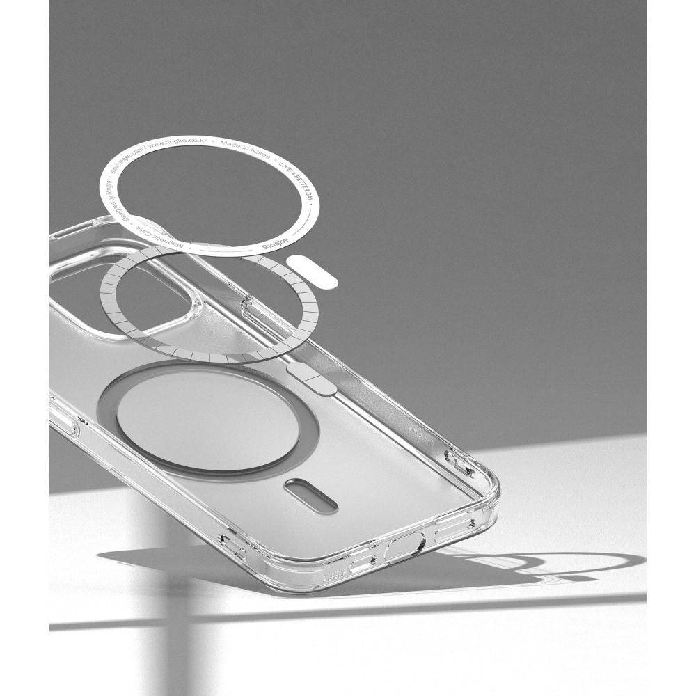 Ringke Fusion Magnetic MagSafe dėklas iPhone 14 Plus – skaidrus -- iPhone 14 Plus
