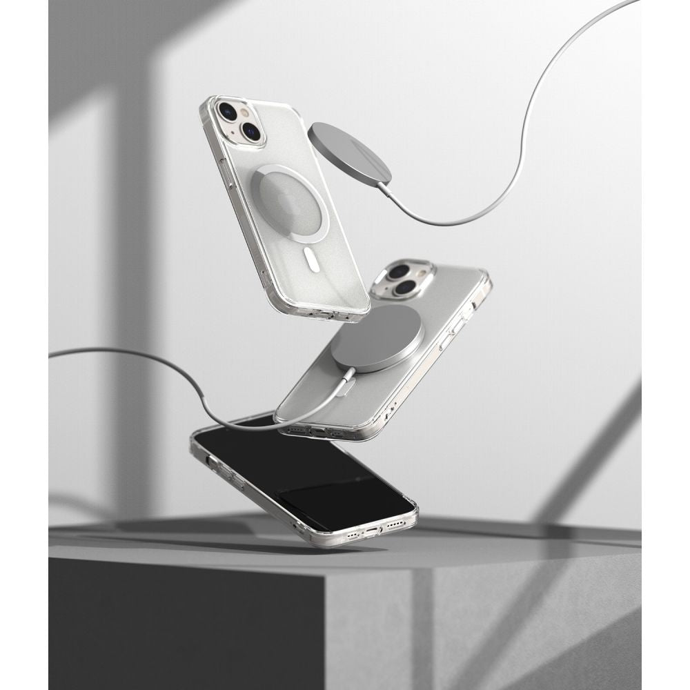 Ringke Fusion Magnetic MagSafe dėklas iPhone 14 Plus – skaidrus -- iPhone 14 Plus