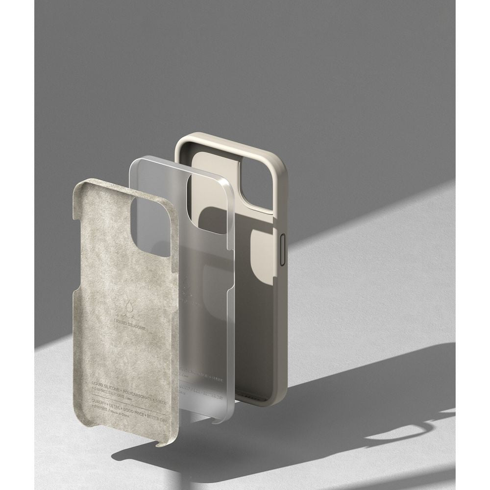 Ringke silikoninis dėklas iPhone 14 Plus – Stone -- iPhone 14 Plus