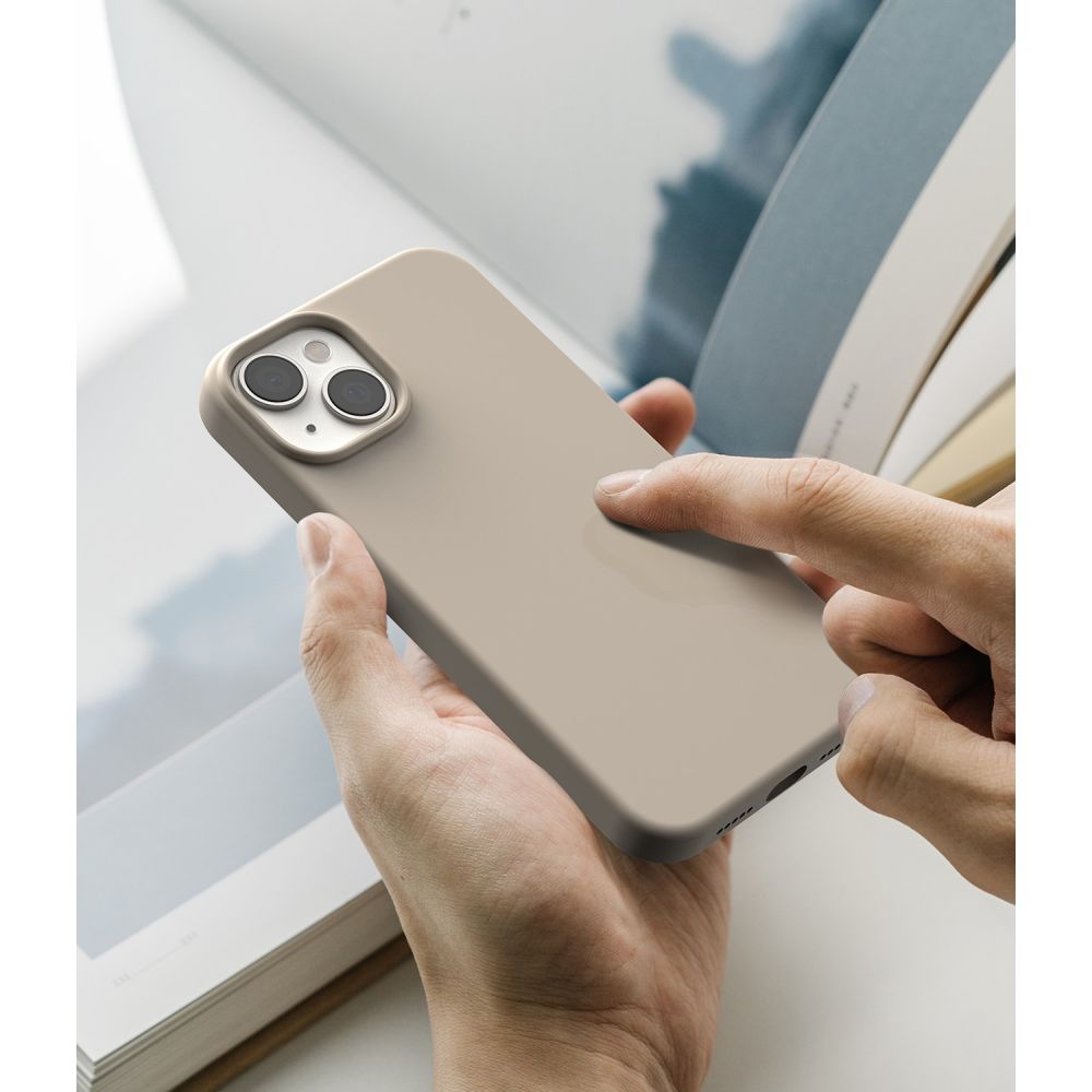 Ringke silikoninis dėklas iPhone 14 Plus – Stone -- iPhone 14 Plus