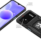 Wozinsky Ring Armor dėklas Samsung Galaxy A03 – juodas su žiedu -- Samsung Galaxy A03