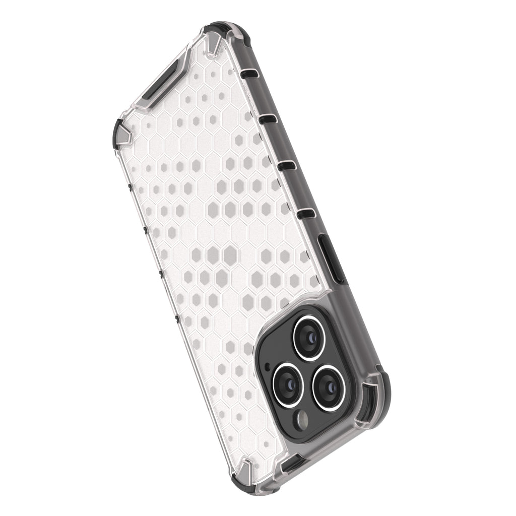 Korėto rašto dėklas iPhone 14 Pro Max – mėlynas