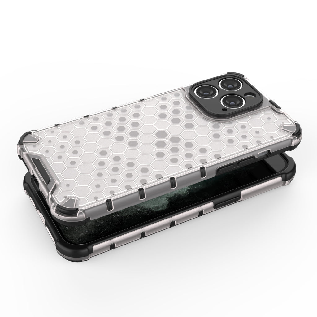 Korėto rašto dėklas iPhone 14 Pro Max – mėlynas