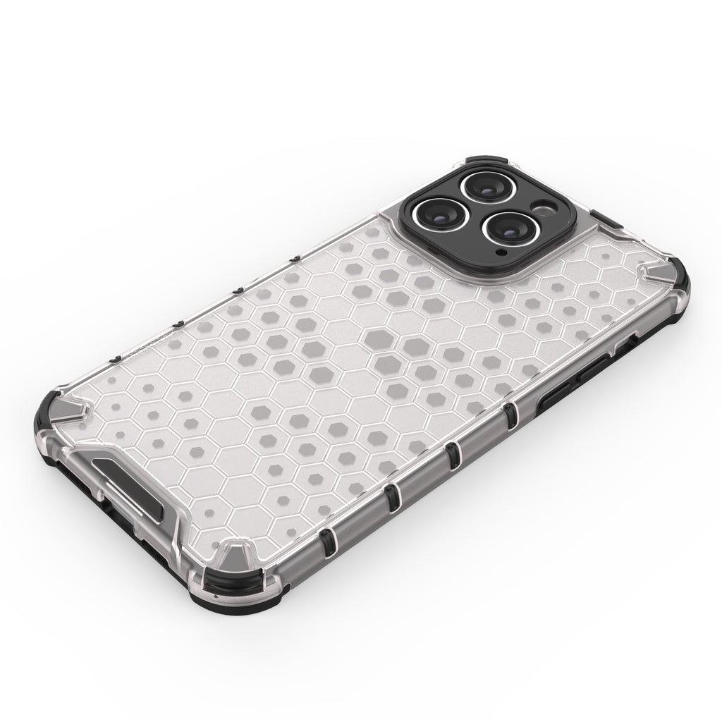 Korėto rašto dėklas iPhone 14 Pro Max – mėlynas