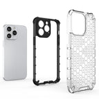 Korėto rašto dėklas iPhone 14 Pro Max – mėlynas