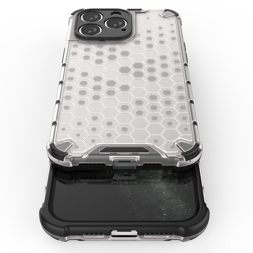 Korėto rašto dėklas iPhone 14 Pro Max – mėlynas