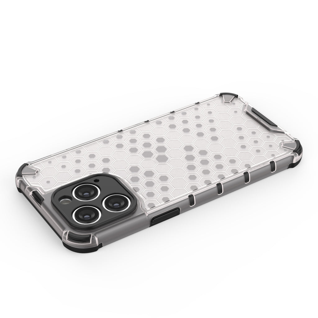 Korėto rašto dėklas iPhone 14 Pro Max – mėlynas
