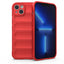 Magic Shield Case šarvuotas dėklas iPhone 14 Plus – raudonas