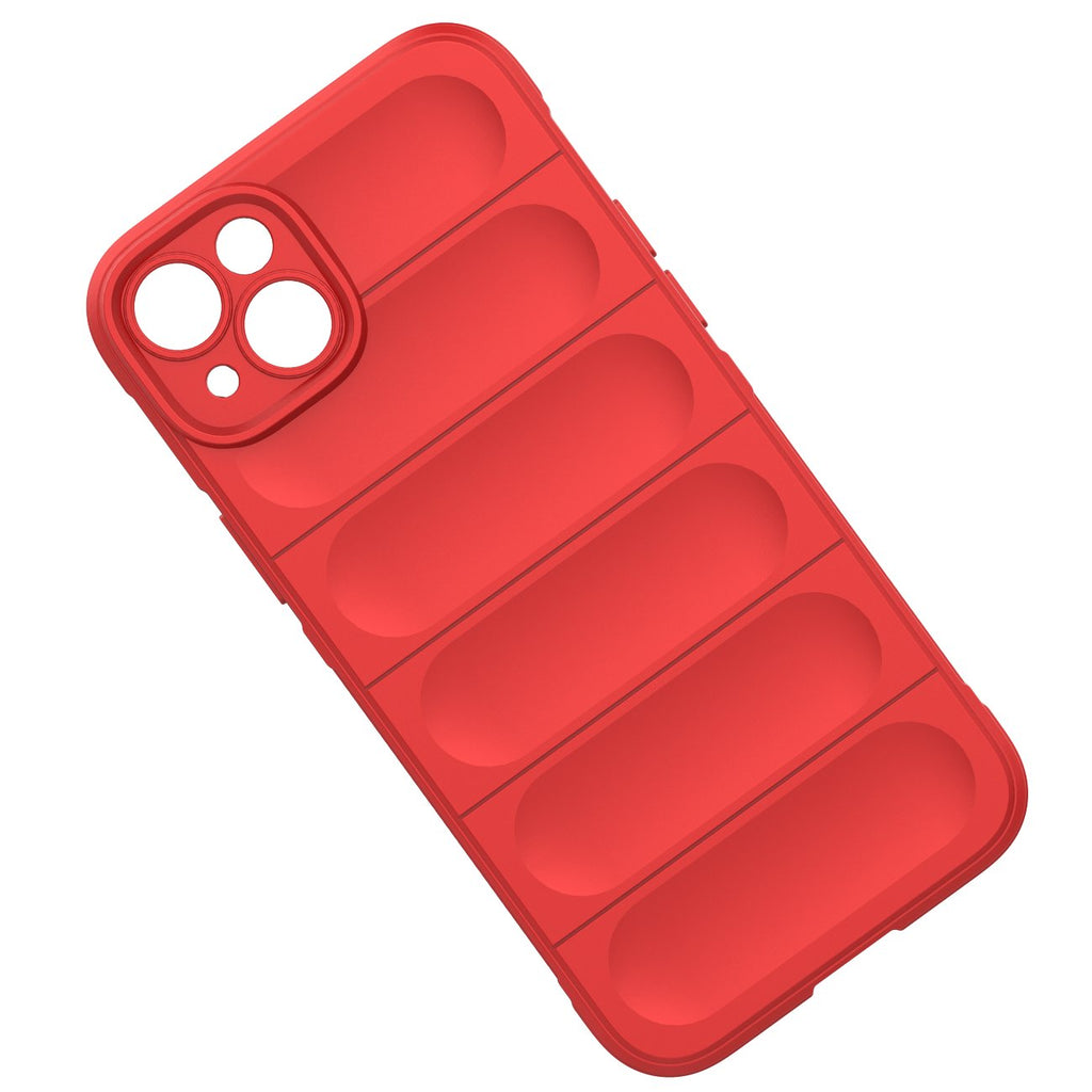 Magic Shield Case šarvuotas dėklas iPhone 14 Plus – raudonas