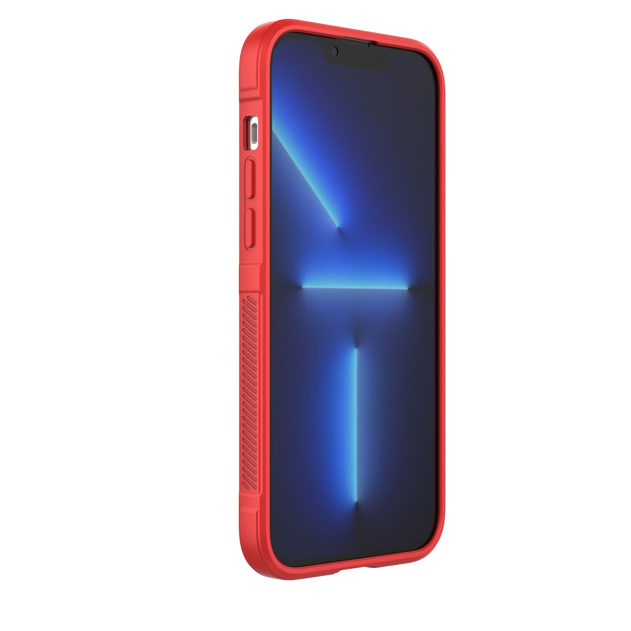 Magic Shield Case šarvuotas dėklas iPhone 14 Plus – raudonas