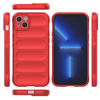 Magic Shield Case šarvuotas dėklas iPhone 14 Plus – raudonas