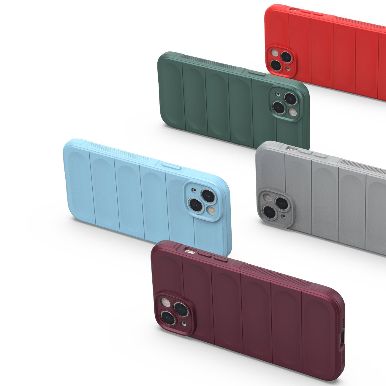 Magic Shield Case dėklas iPhone 14 Plus – bordo