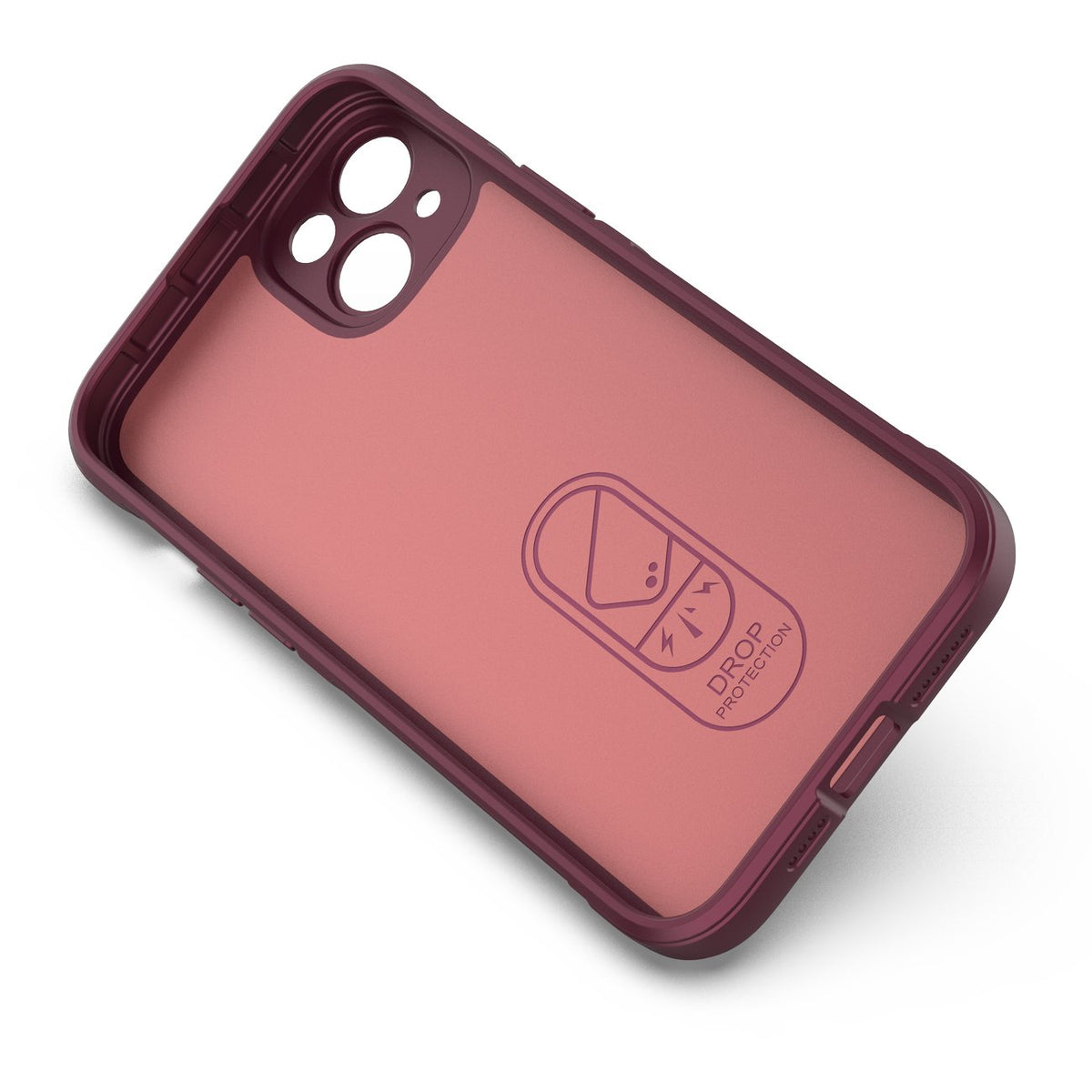 Magic Shield Case dėklas iPhone 14 Plus – bordo