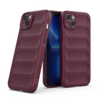 Magic Shield Case dėklas iPhone 14 Plus – bordo