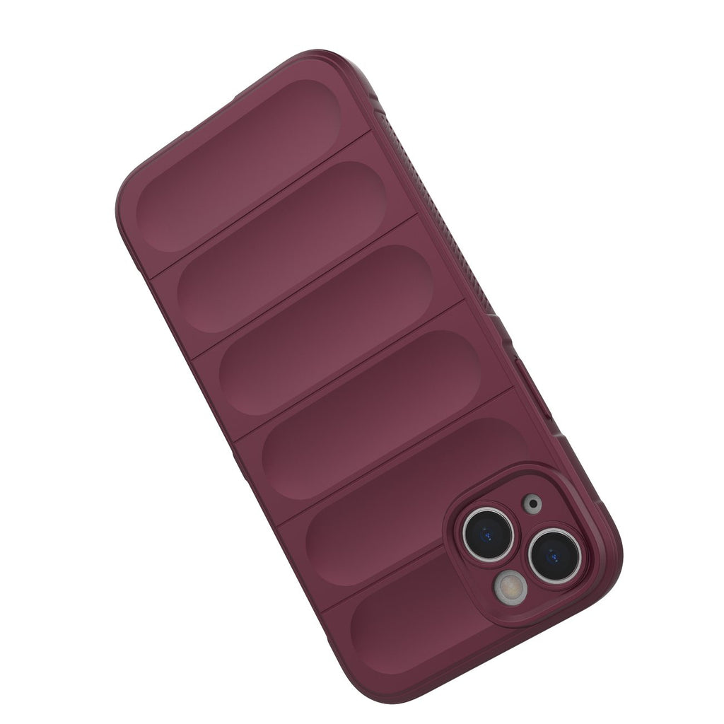 Magic Shield Case dėklas iPhone 14 Plus – bordo