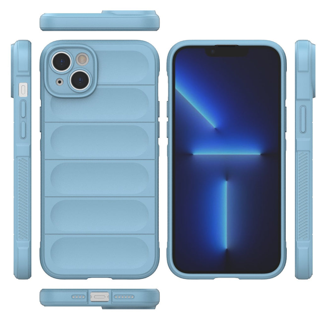 Magic Shield Case dėklas iPhone 14 Plus – šviesiai mėlynas