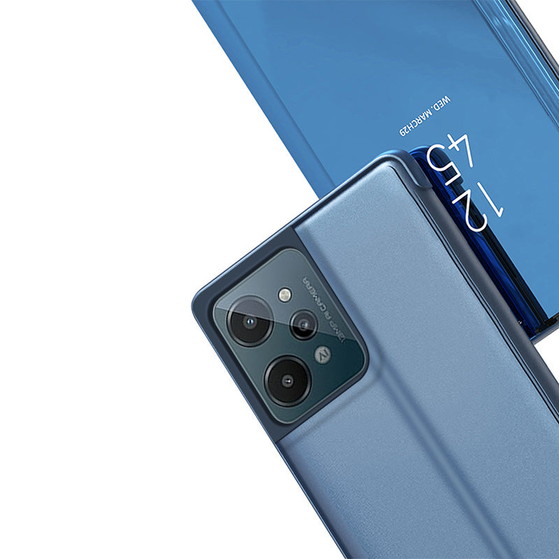 Realme C31 Clear View atverčiamas dėklas – juodas -- Realme C31