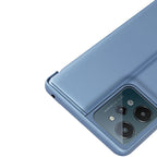 Realme C31 Clear View atverčiamas dėklas – juodas -- Realme C31