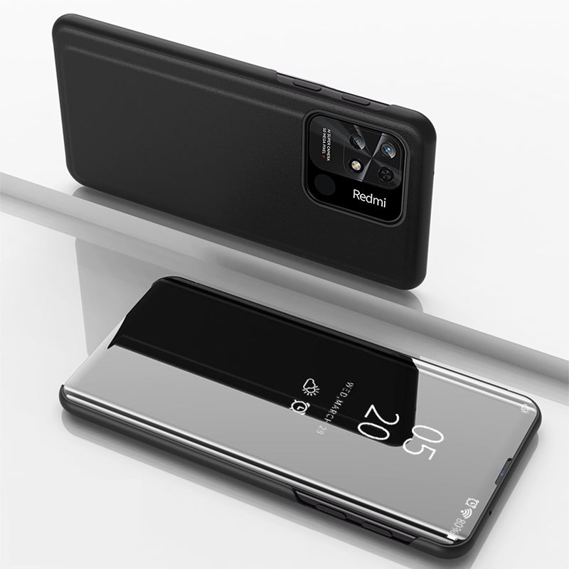 Clear View Case dėklas Xiaomi Redmi 10C – juodas -- Xiaomi Redmi 10C