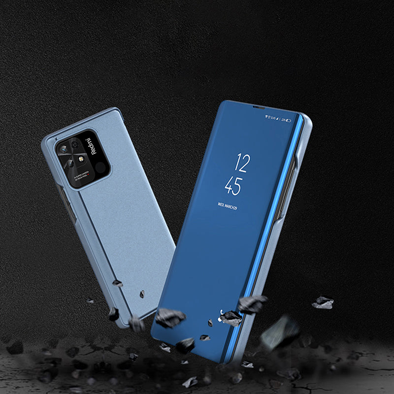 Clear View Case dėklas Xiaomi Redmi 10C – juodas -- Xiaomi Redmi 10C