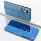 Clear View Case dėklas Xiaomi 12 Lite – mėlynas atverčiamas -- Xiaomi 12 Lite