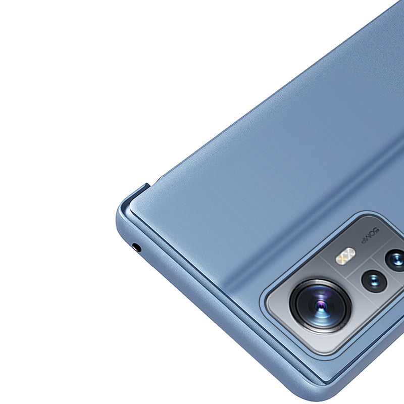 Clear View Case dėklas Xiaomi 12 Lite – mėlynas atverčiamas -- Xiaomi 12 Lite