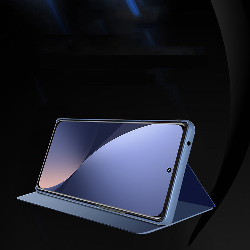 Atverčiamas dėklas Clear View Case Xiaomi 12 Lite – juodas -- Xiaomi 12 Lite