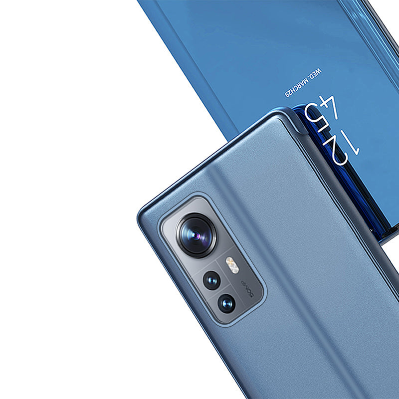 Atverčiamas dėklas Clear View Case Xiaomi 12 Lite – juodas -- Xiaomi 12 Lite