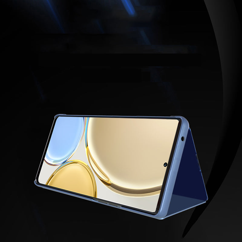 „Clear View“ dėklas Honor X9/X9 5G/X30/Magic4 Lite – juodas -- Honor Magic4 Lite