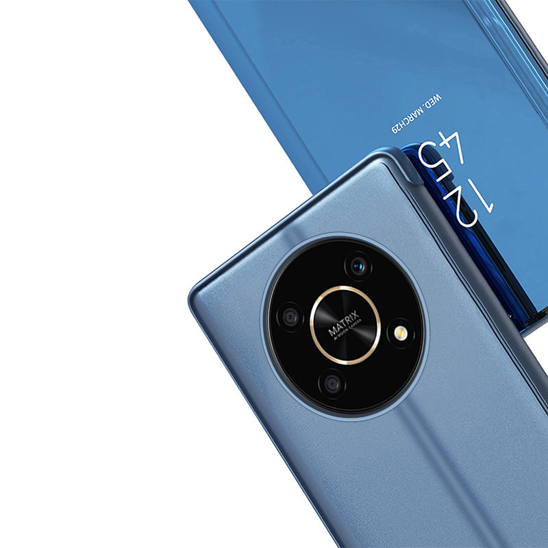 „Clear View“ dėklas Honor X9/X9 5G/X30/Magic4 Lite – juodas -- Honor Magic4 Lite