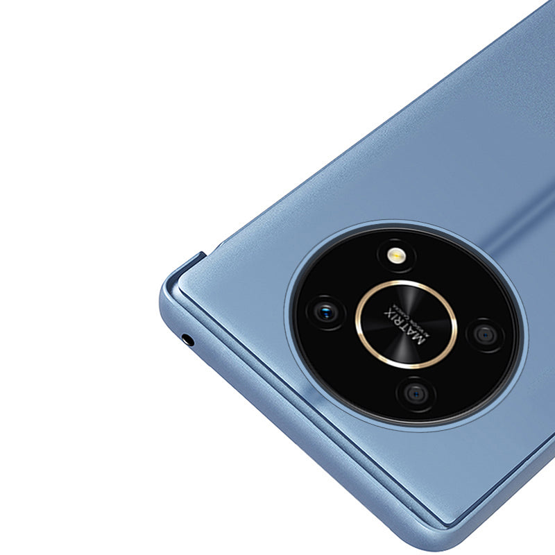 „Clear View“ dėklas Honor X9/X9 5G/X30/Magic4 Lite – juodas -- Honor Magic4 Lite