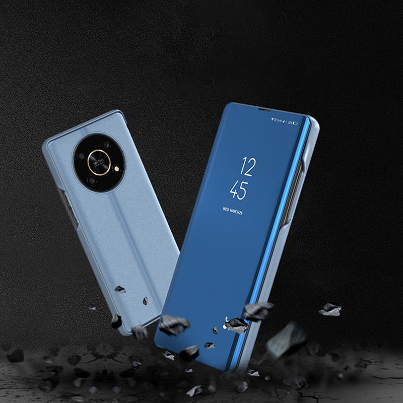 „Clear View“ dėklas Honor X9/X9 5G/X30/Magic4 Lite – juodas -- Honor Magic4 Lite