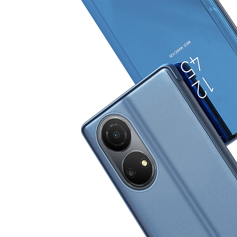Clear View Case dėklas Honor X7 / Honor Play 30 Plus – juodas -- Honor Play 30 Plus