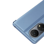 Clear View Case dėklas Honor X7 / Honor Play 30 Plus – juodas -- Honor Play 30 Plus