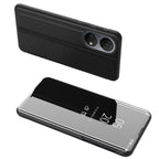 Clear View Case dėklas Honor X7 / Honor Play 30 Plus – juodas -- Honor Play 30 Plus