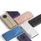 Atverčiamas dėklas Clear View Case Huawei nova 8i – juodas -- Huawei nova 8i