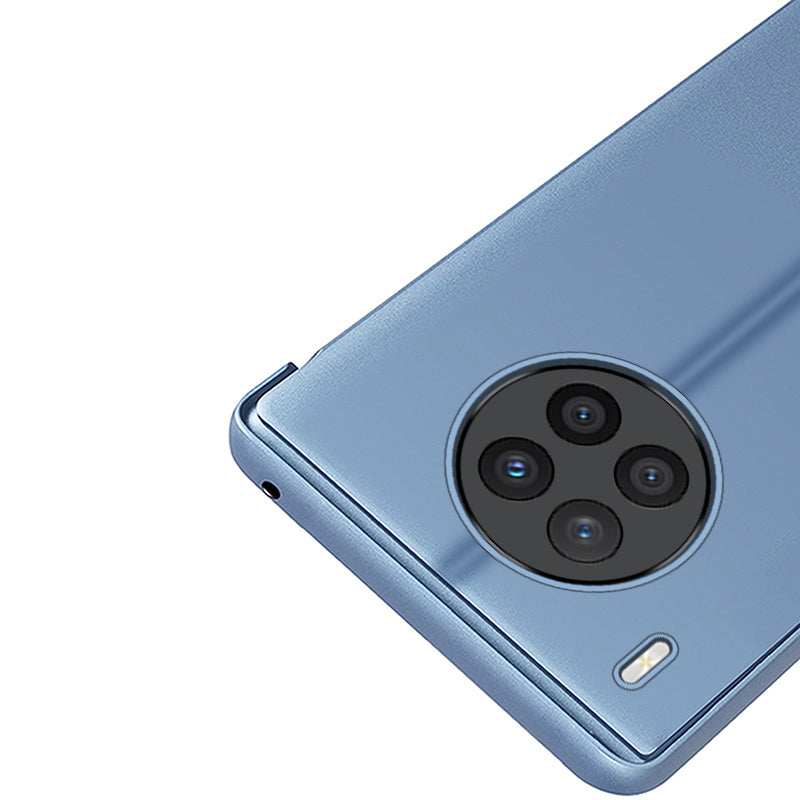 Atverčiamas dėklas Clear View Case Huawei nova 8i – juodas -- Huawei nova 8i