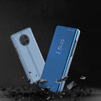Atverčiamas dėklas Clear View Case Huawei nova 8i – juodas -- Huawei nova 8i