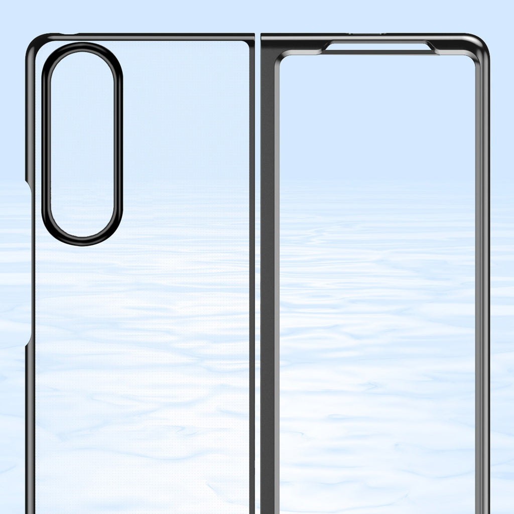 Plating Case dėklas Samsung Galaxy Z Fold 4 – mėlynas -- Samsung Galaxy Z Fold 4
