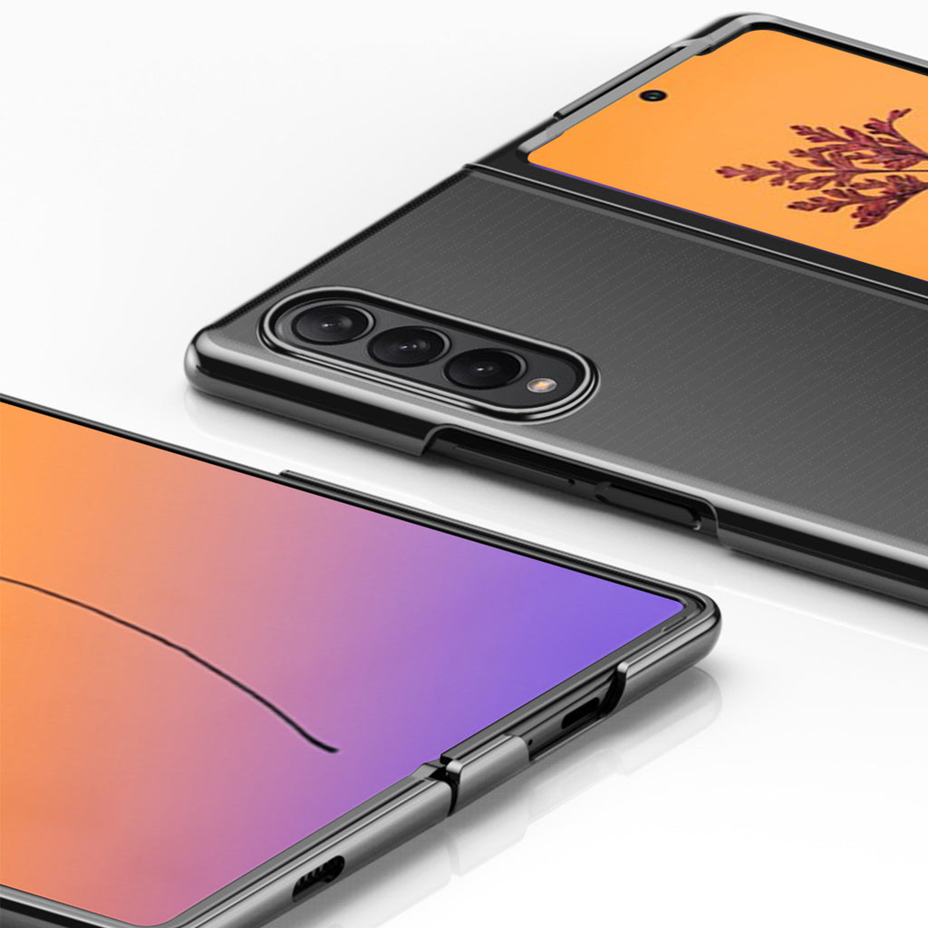 Plating Case dėklas Samsung Galaxy Z Fold 4 – mėlynas -- Samsung Galaxy Z Fold 4