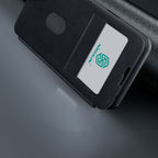 Nillkin Qin Leather Pro dėklas iPhone 14 Plus – juodas