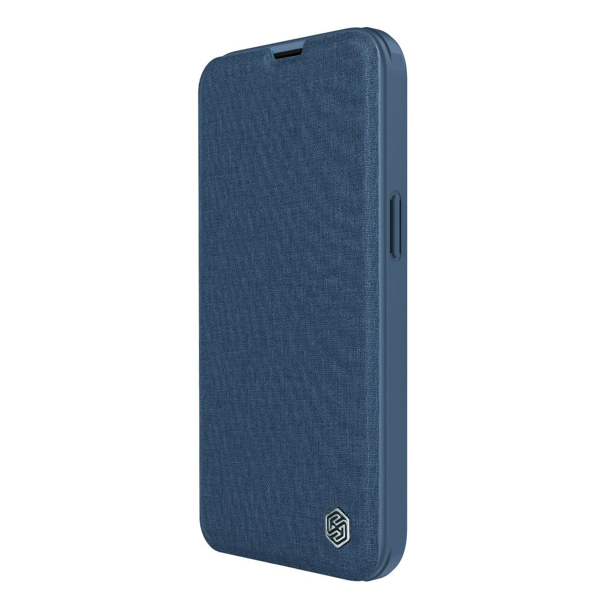 Nillkin Qin Cloth Pro dėklas iPhone 14 Plus – mėlynas