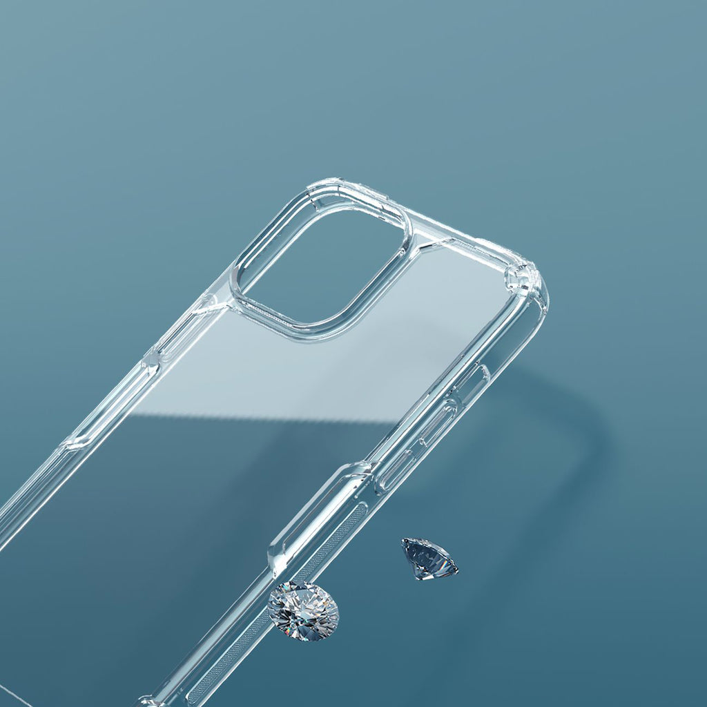 Nillkin Nature Pro dėklas iPhone 14 Plus – skaidrus