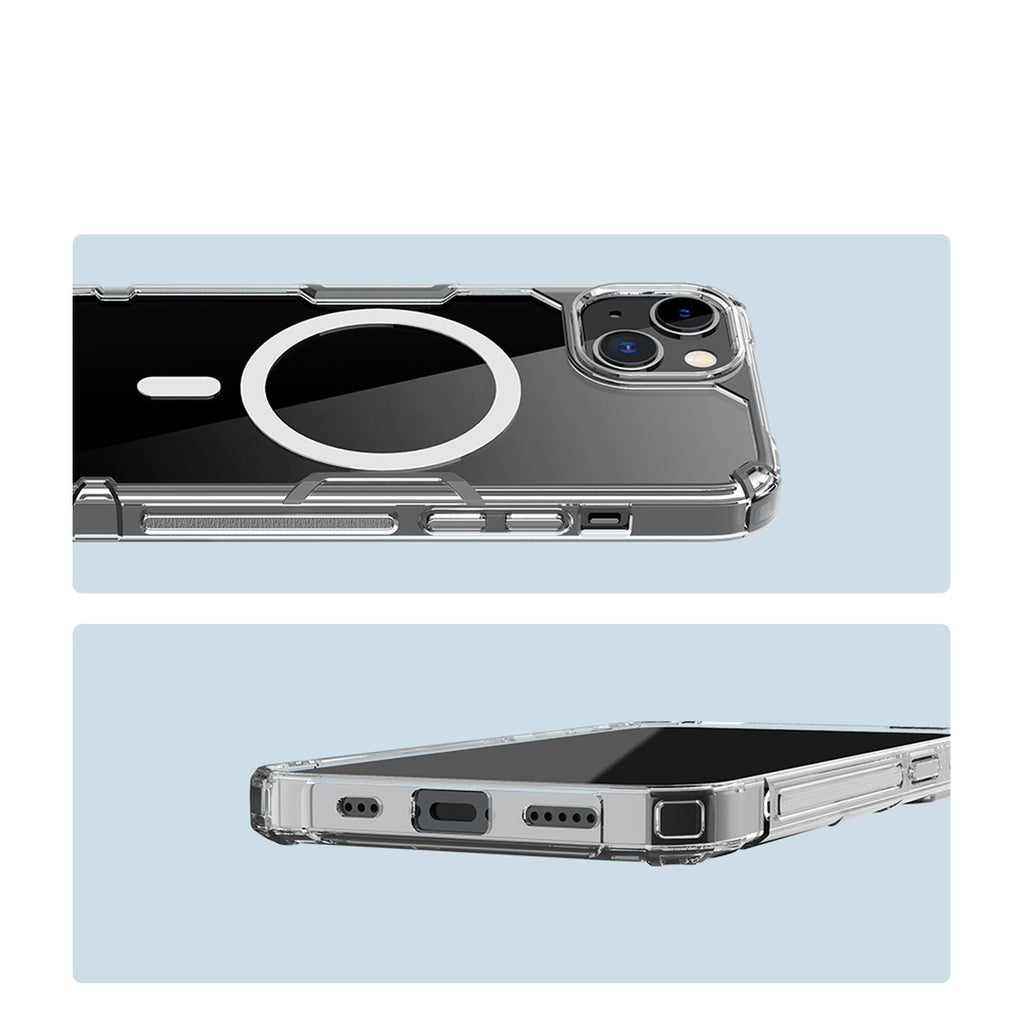 Nillkin Nature Pro MagSafe dėklas iPhone 14 Plus – mėlynas