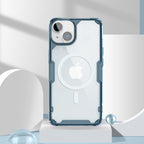 Nillkin Nature Pro MagSafe dėklas iPhone 14 Plus – mėlynas