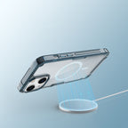 Nillkin Nature Pro MagSafe dėklas iPhone 14 Plus – mėlynas